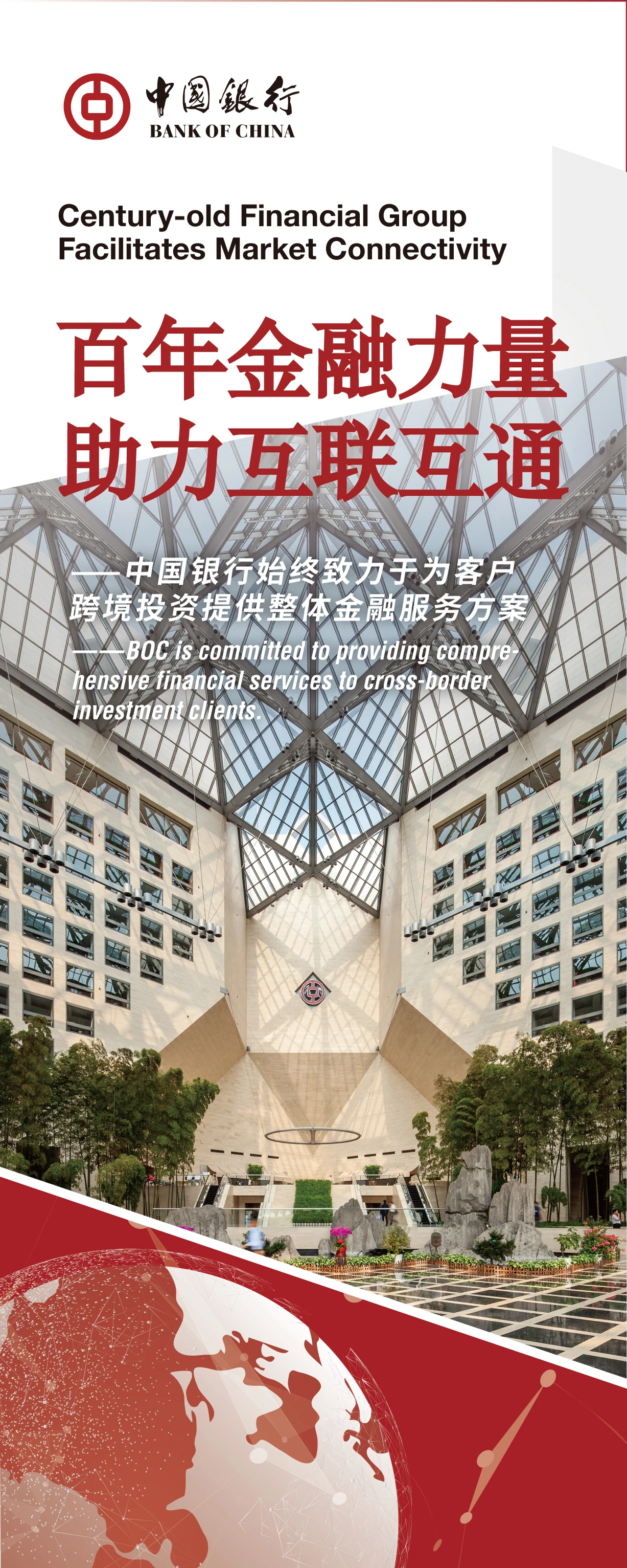 易拉宝设计-中国银行